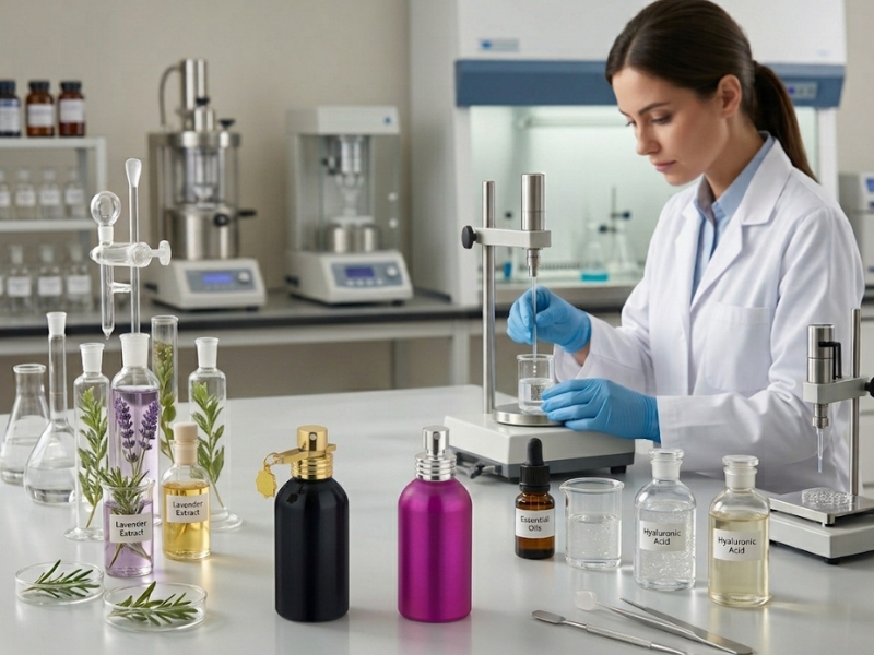 Aluminium containers for cosmetics personal care